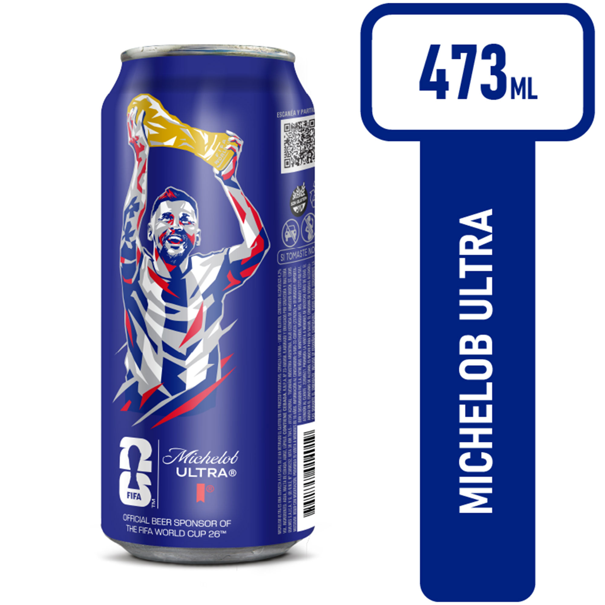 Cerveza light Michelob Ultra 473 ml