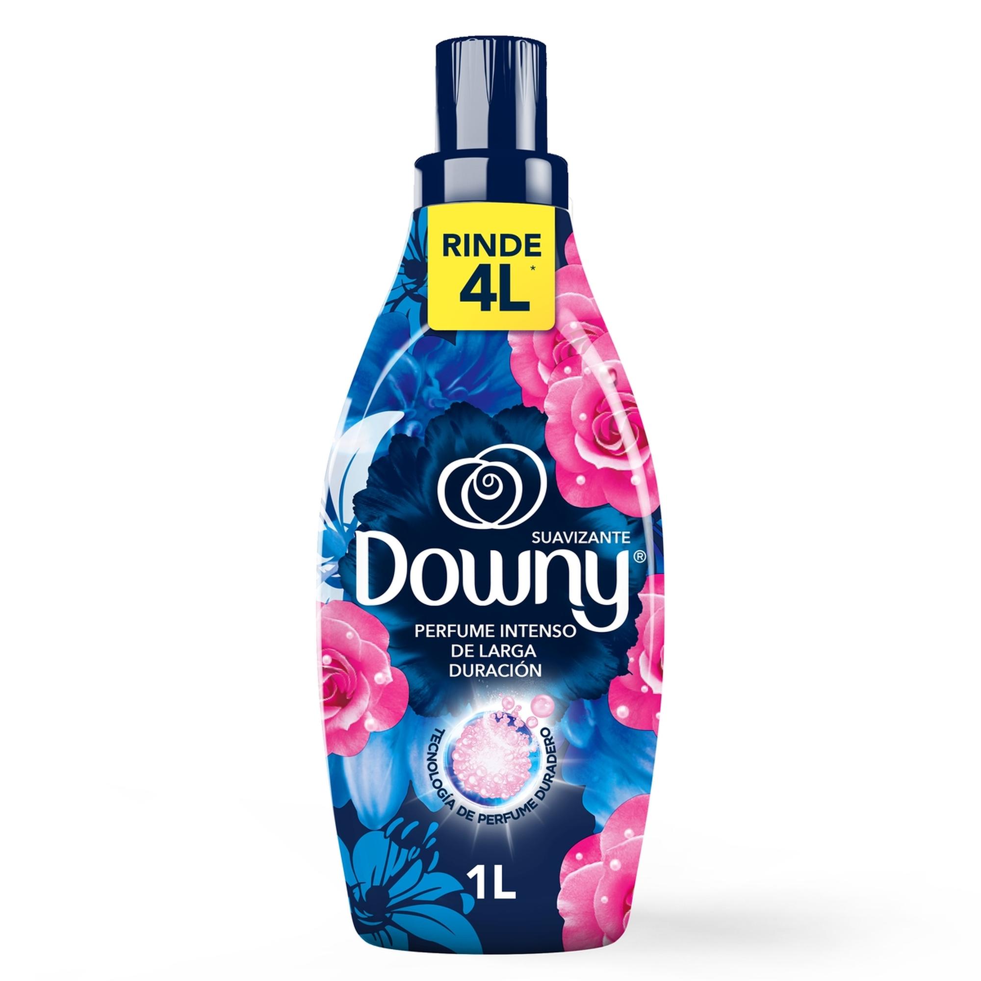 Suavizante Downy Brisa Intenso, Rinde 4L, Perfume Intenso de Larga Duración 1L