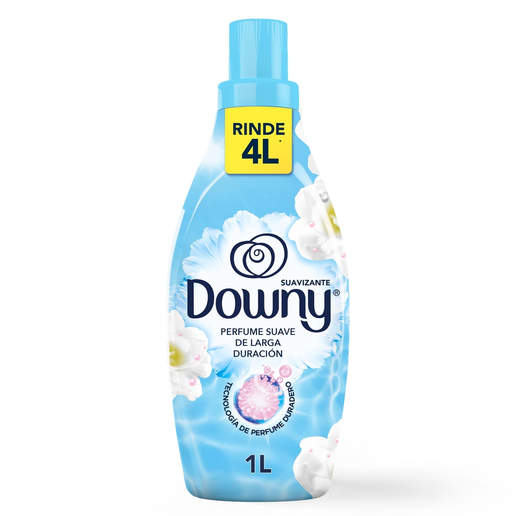 Suavizante Downy brisa suave rinde 4 lt perfume suave de larga duración 1 lt