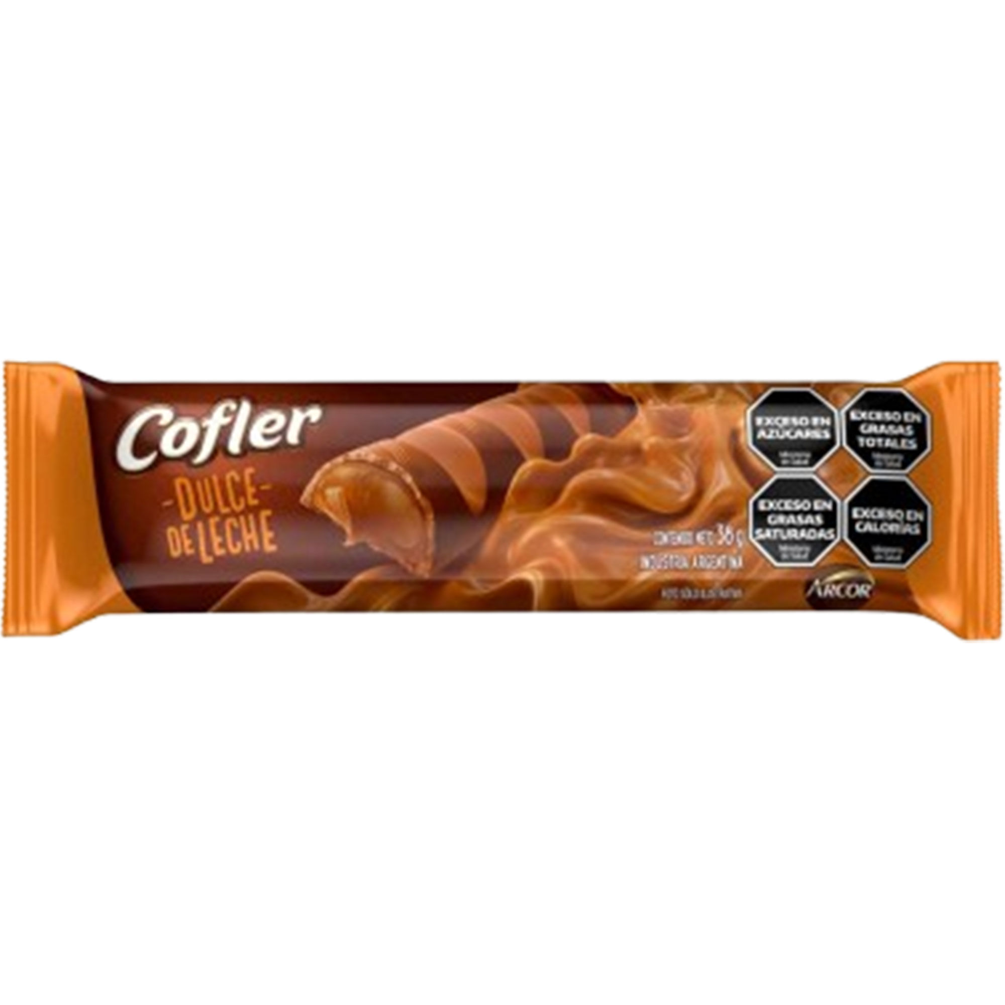 Tableta choco y dulce de leche Cofler 38 g
