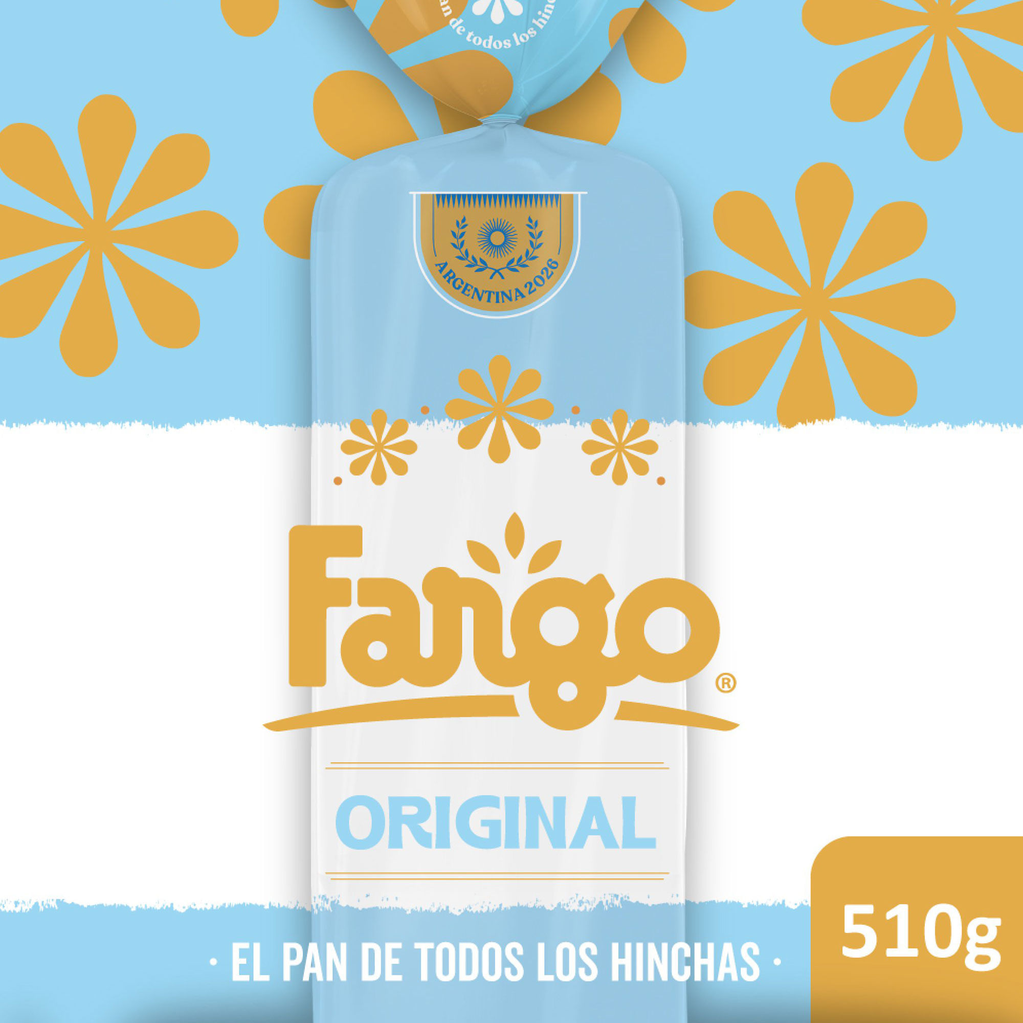 Pan Lacteado Rodajas Finas Fargo 510 grs