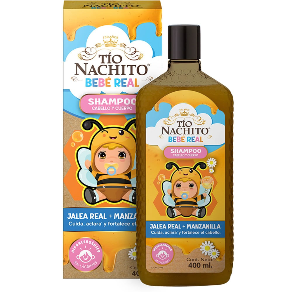 Shampoo para bebé Tío Nachito 400 cc