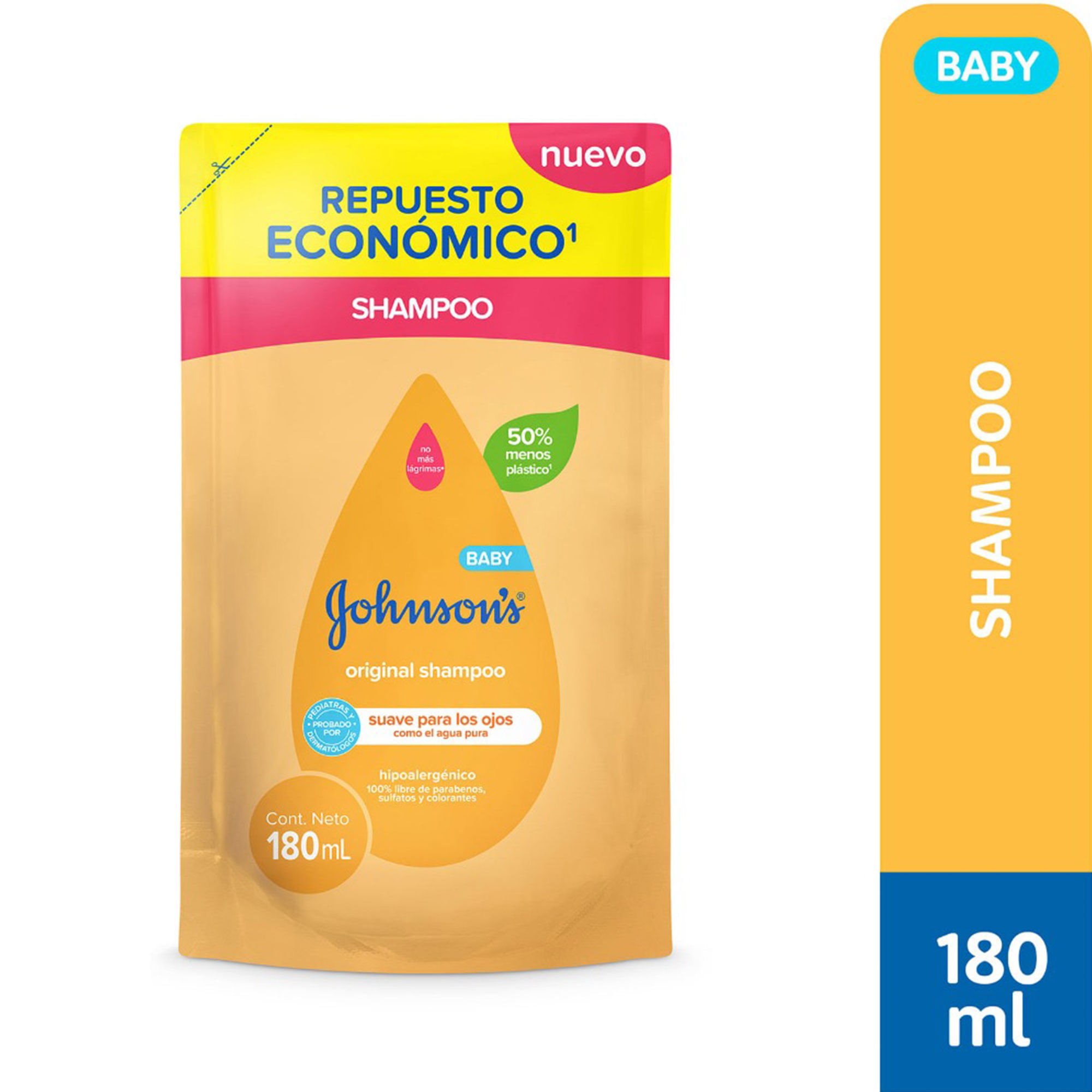 Shampoo Johnson Baby original 180 ml