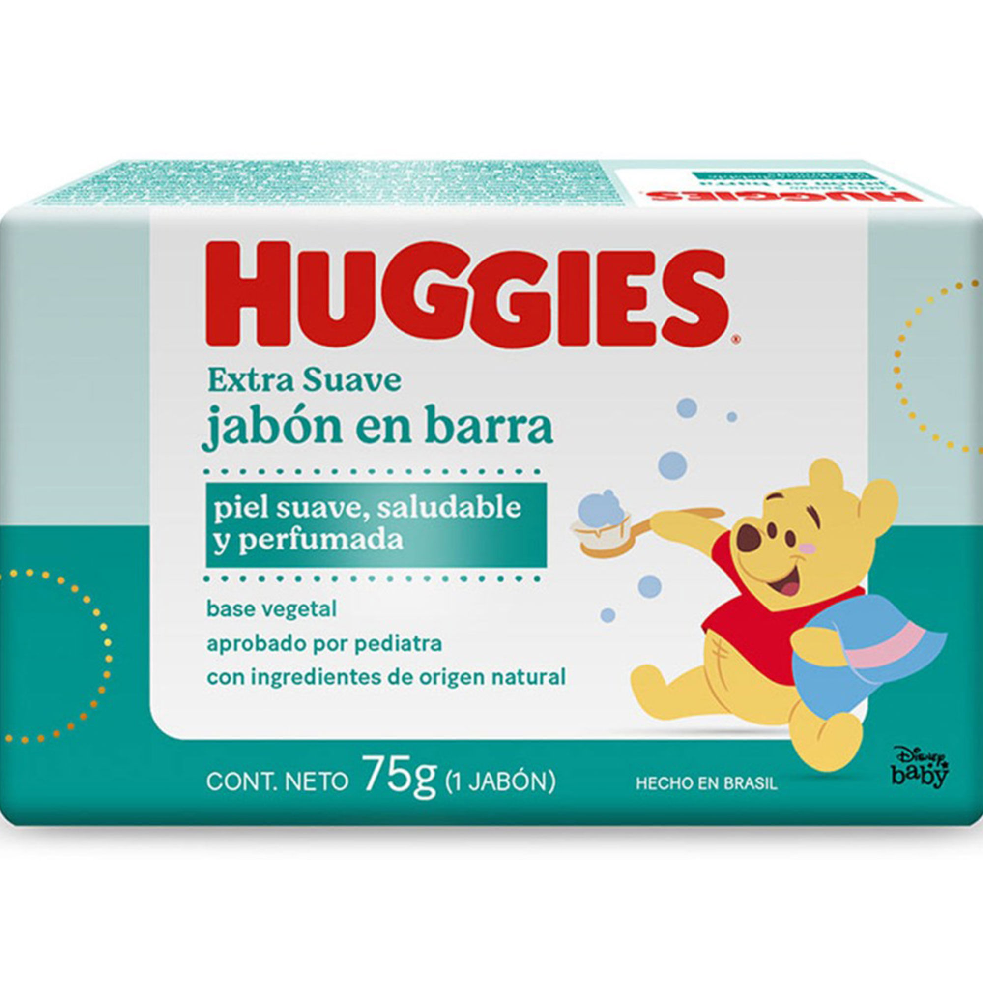 Jabón para bebé en barra Huggies 75 grs