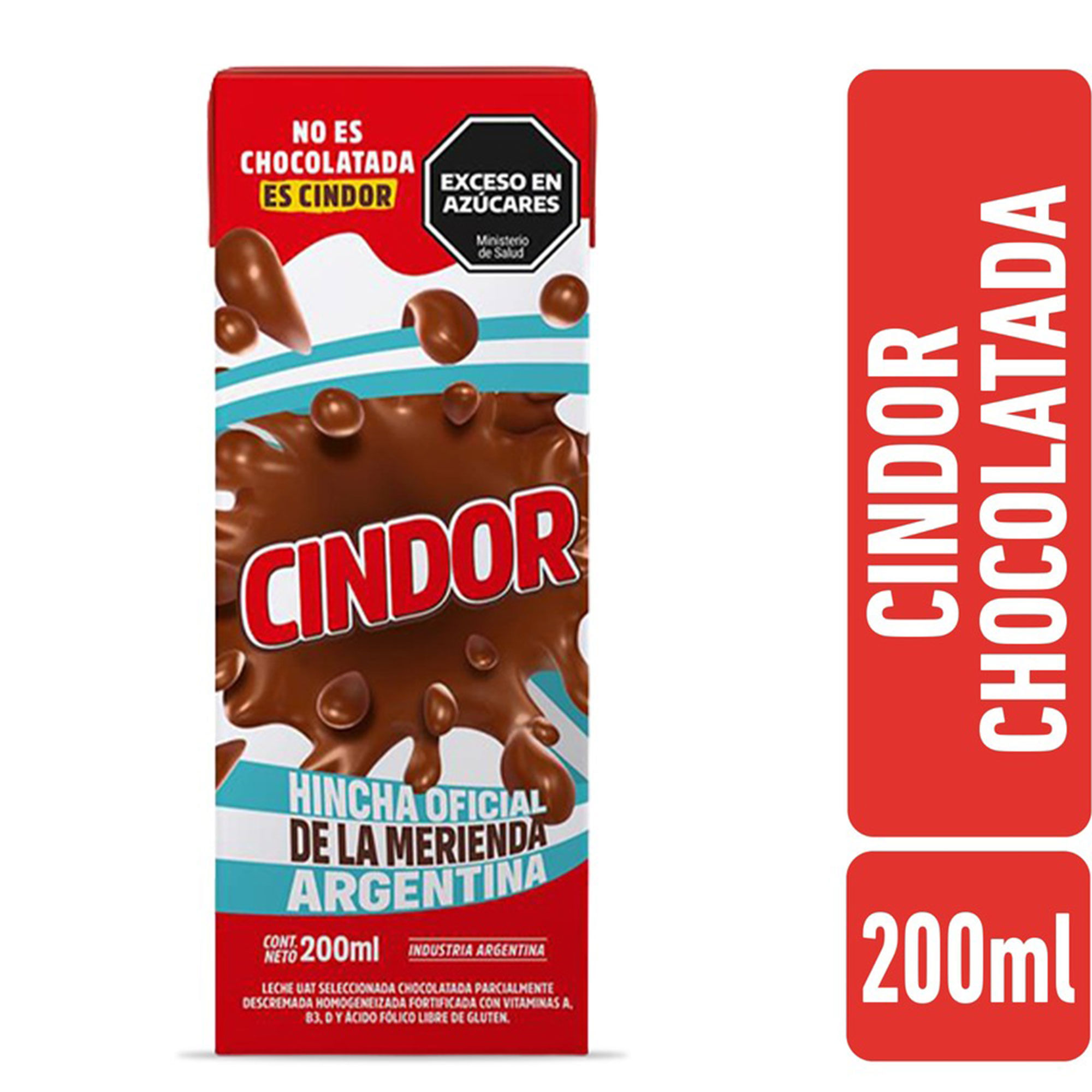Leche chocolatada ​Cindor 200 ml