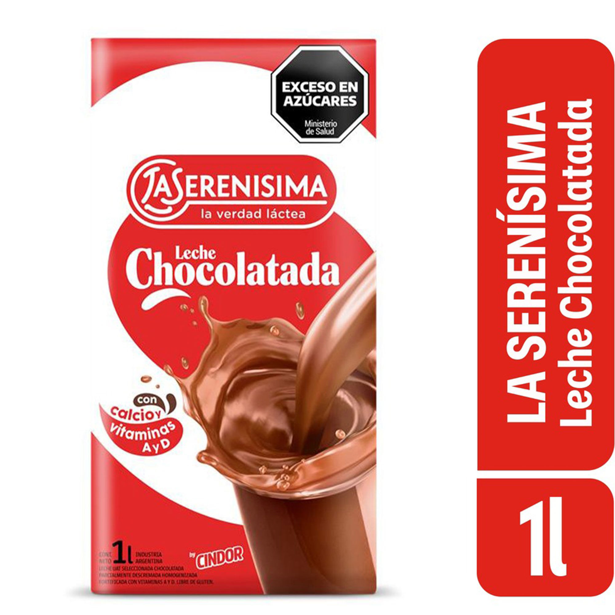 Leche chocolatada ​La Serenísima Clásico 1lt