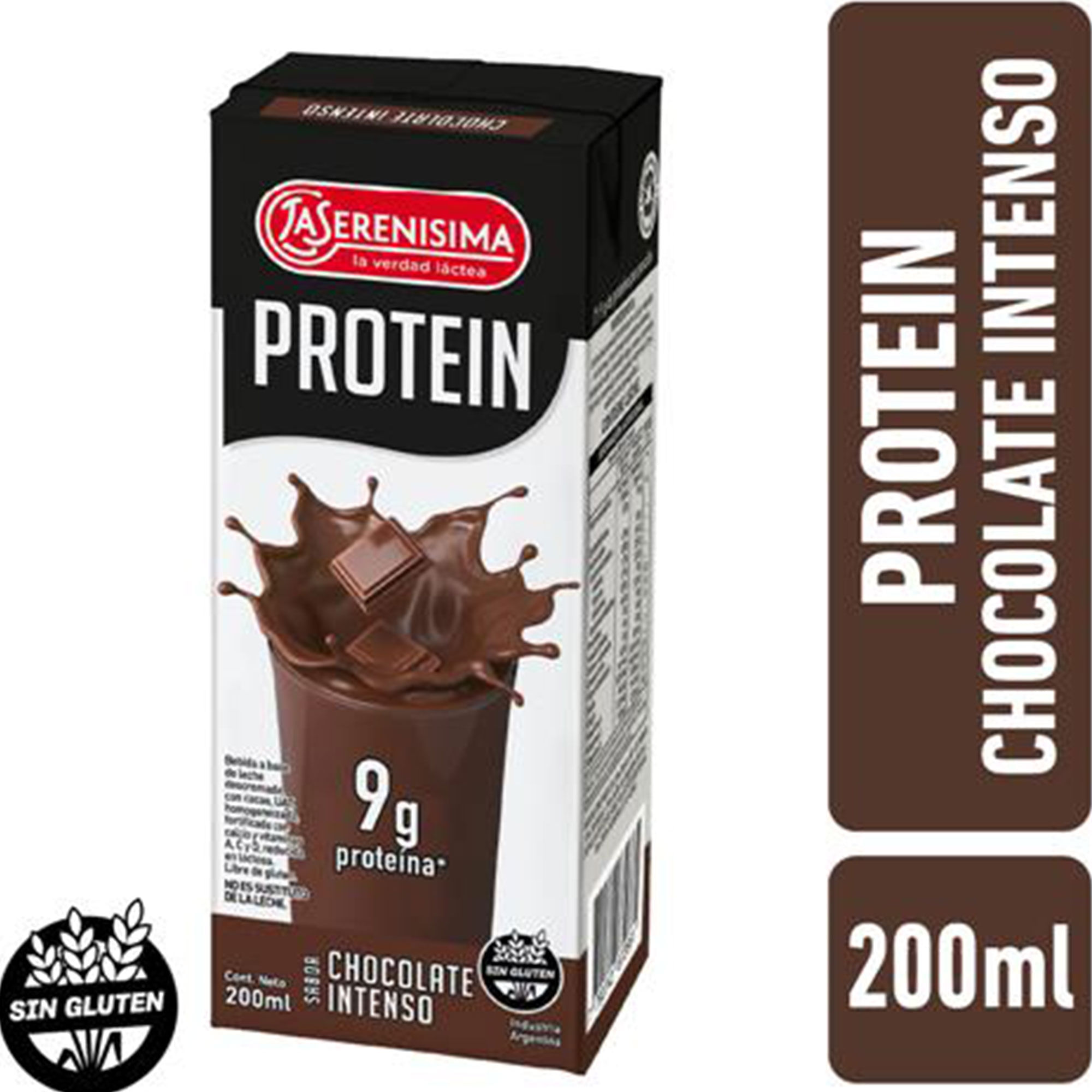 La Serenísima Protein Chocolate intenso 200 ml