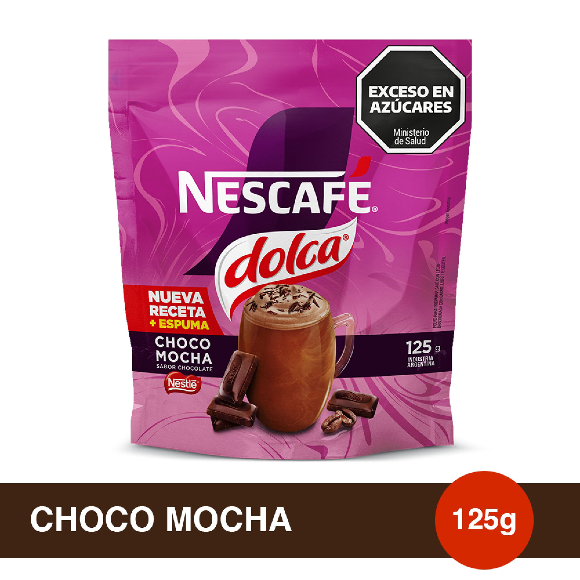 Café Instantáneo Nescafé Dolca Mixes Mocha - Doypack 125 grs