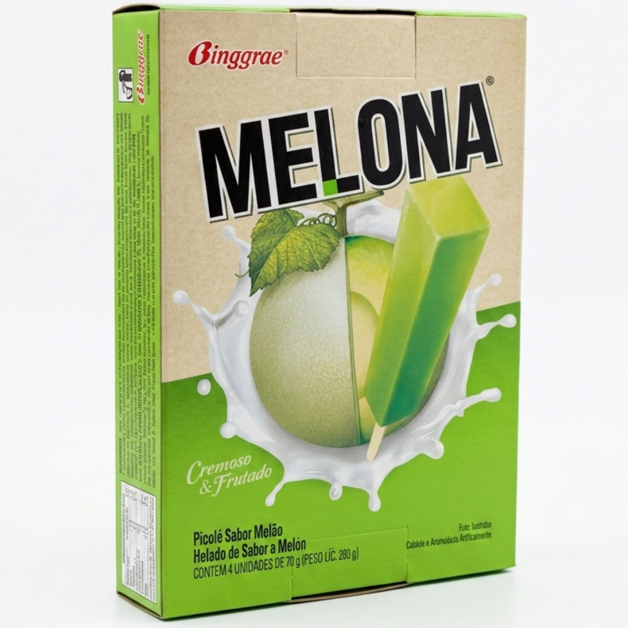Helado de melón Melona 4 uni