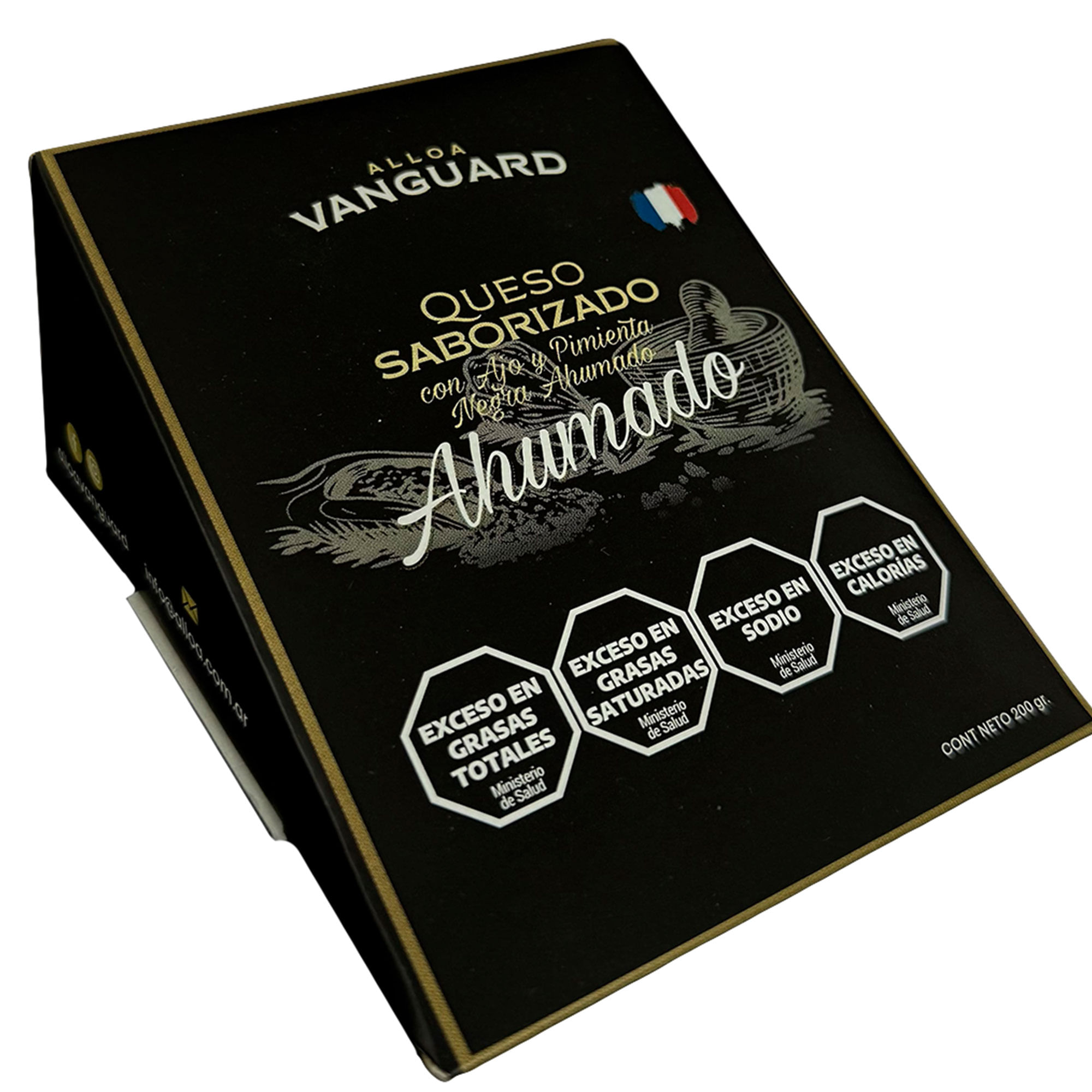 Queso saborizado ahumado Vanguard 200 grs