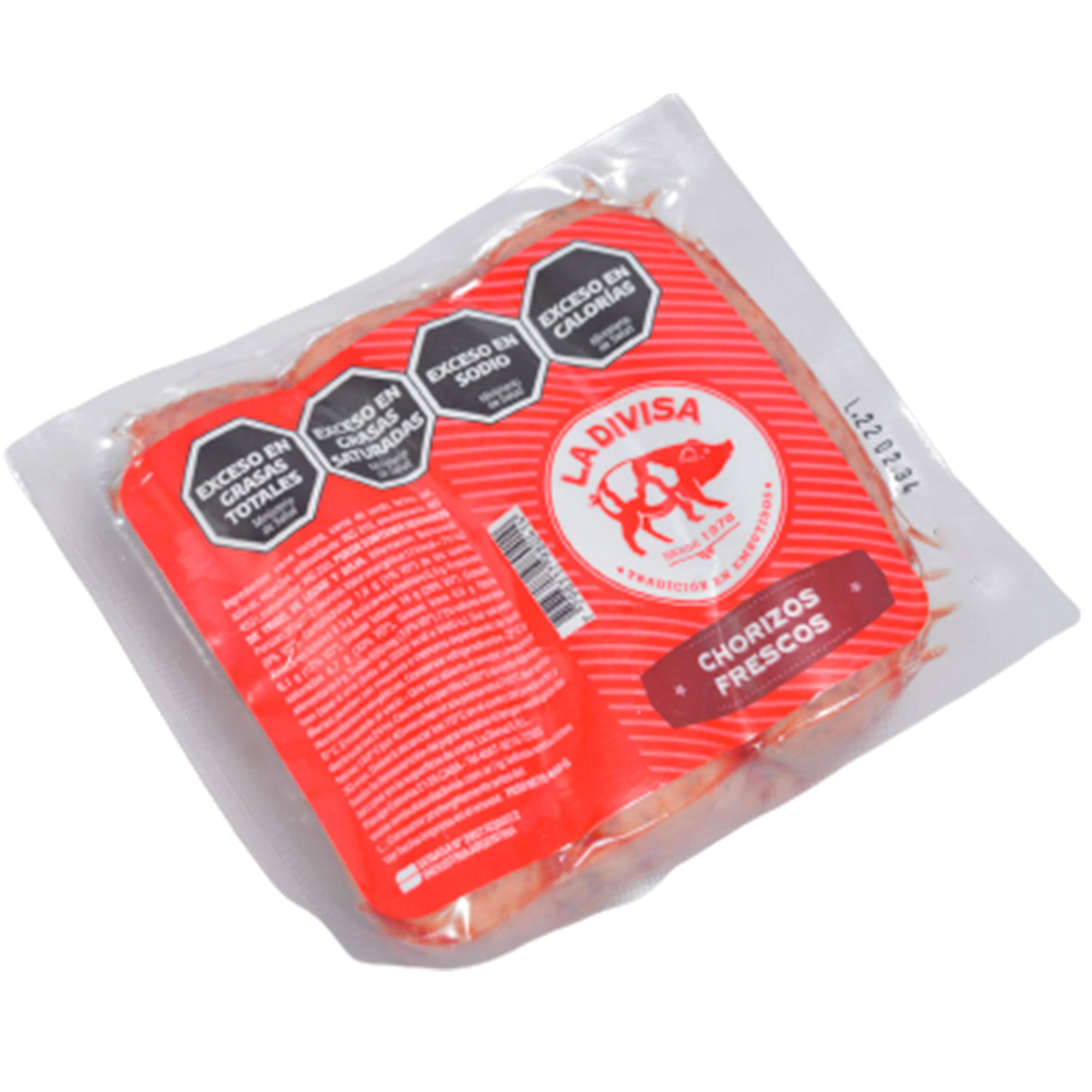 Chorizo super al vacio La divisa 400 grs