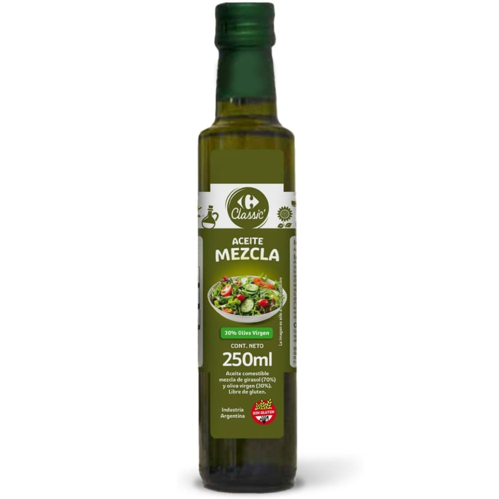Aceite mezcla Carrefour Classic 250 ml