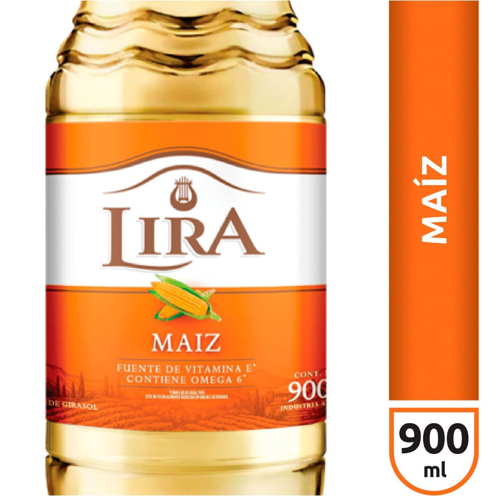 Aceite de maíz Lira 900 cc