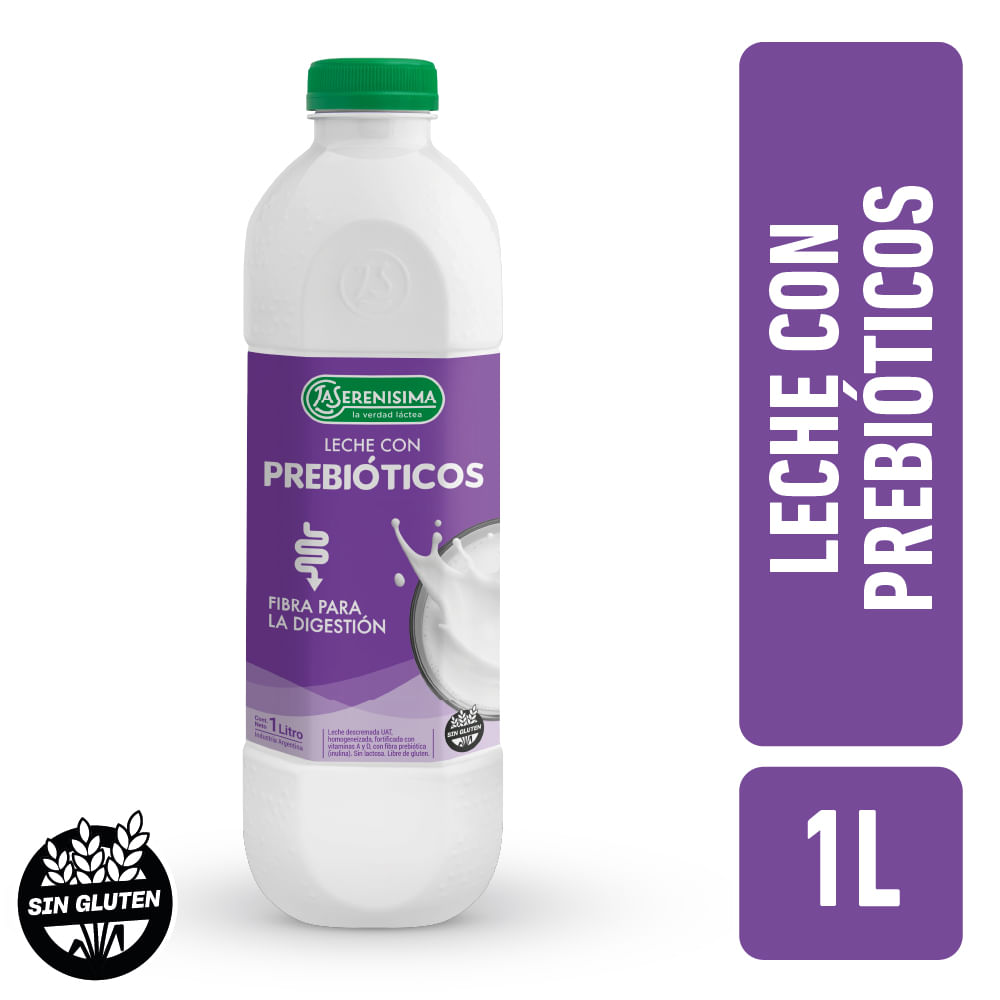 Leche con Prebióticos La Serenisima 1L