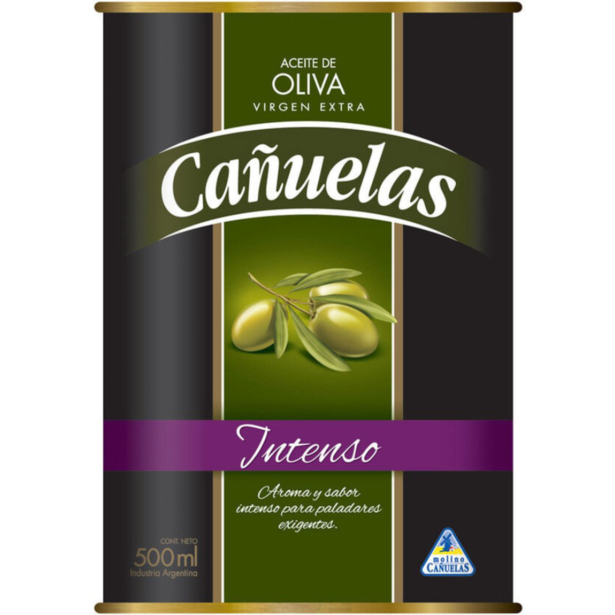 Aceite de oliva Cañuelas extra virgen intenso 500 cc.