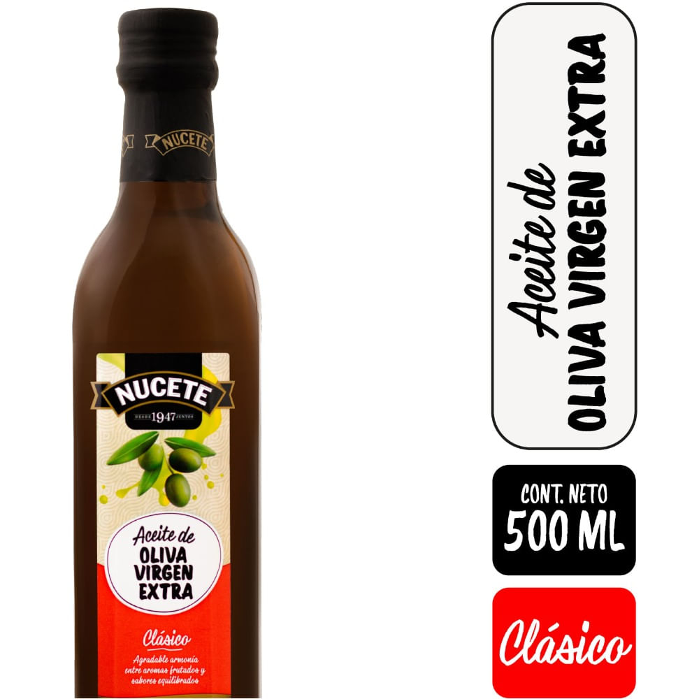 Aceite de oliva Nucete extra virgen 500 cc