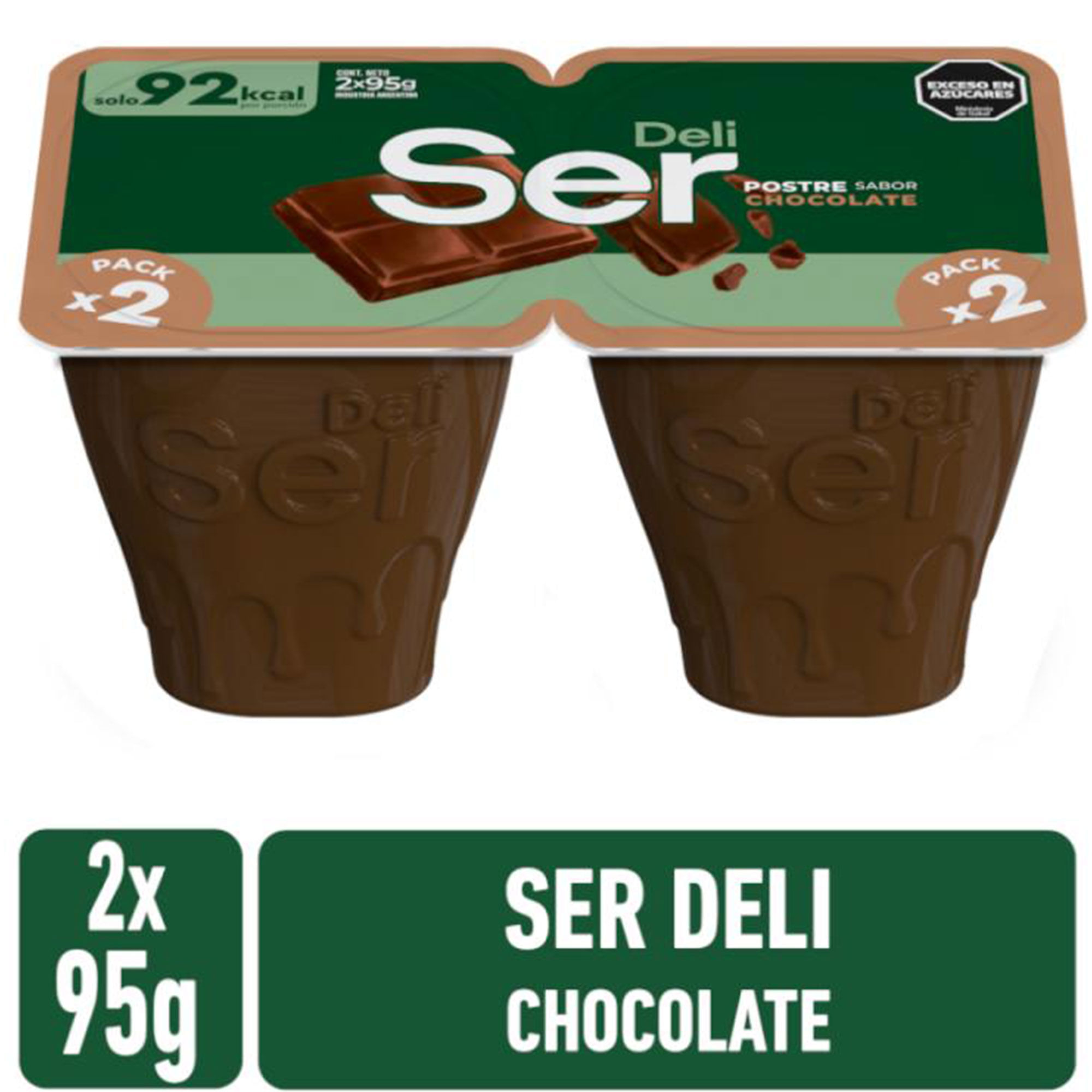 Postre Ser chocolate 190 grs