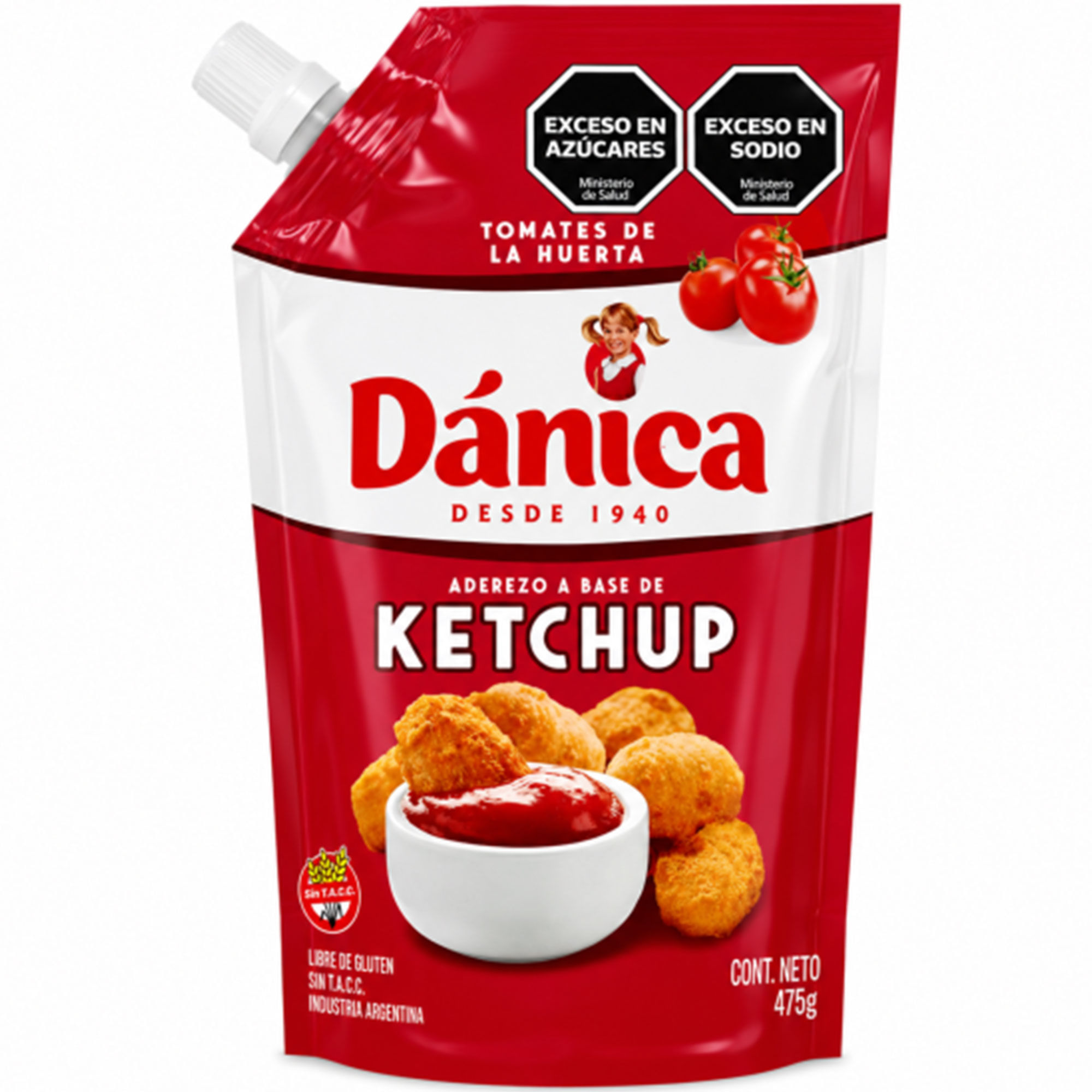 Ketchup Dánica doypack 475 grs