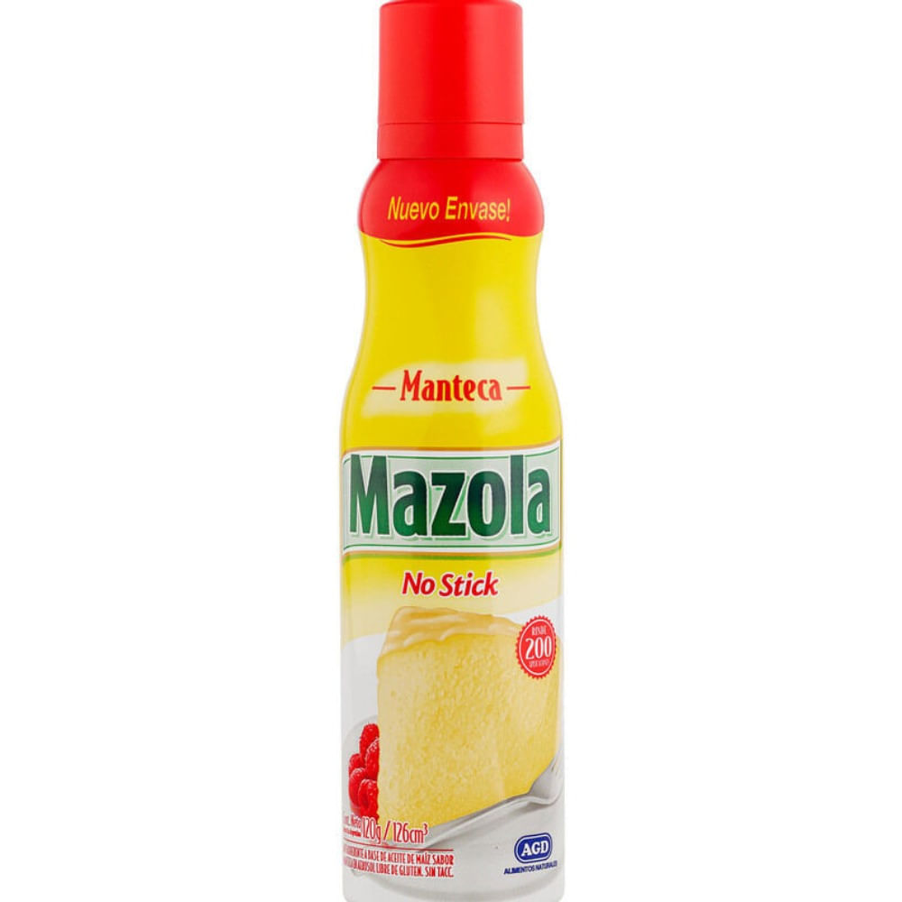 Aceite en aerosol Mazola manteca 120 g