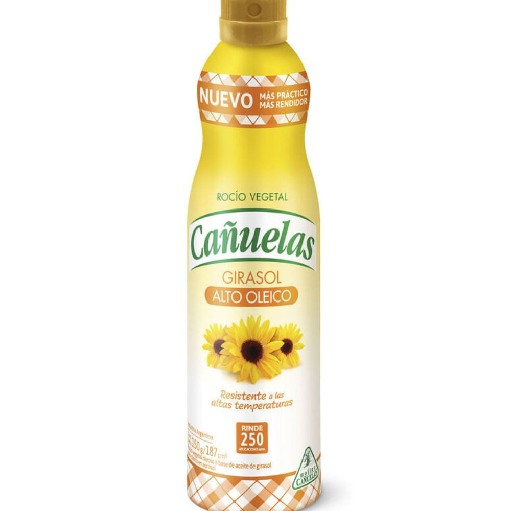 Aceite en aerosol Cañuelas de girasol 187 cc