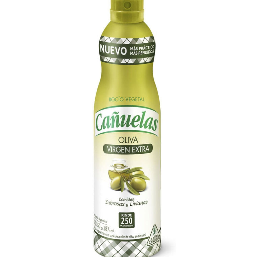 Aceite en aerosol Cañuelas de oliva 187 cc