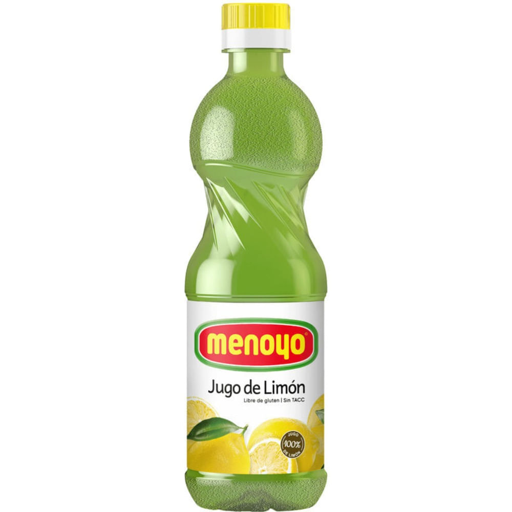Jugo de limón Menoyo 500 cc.
