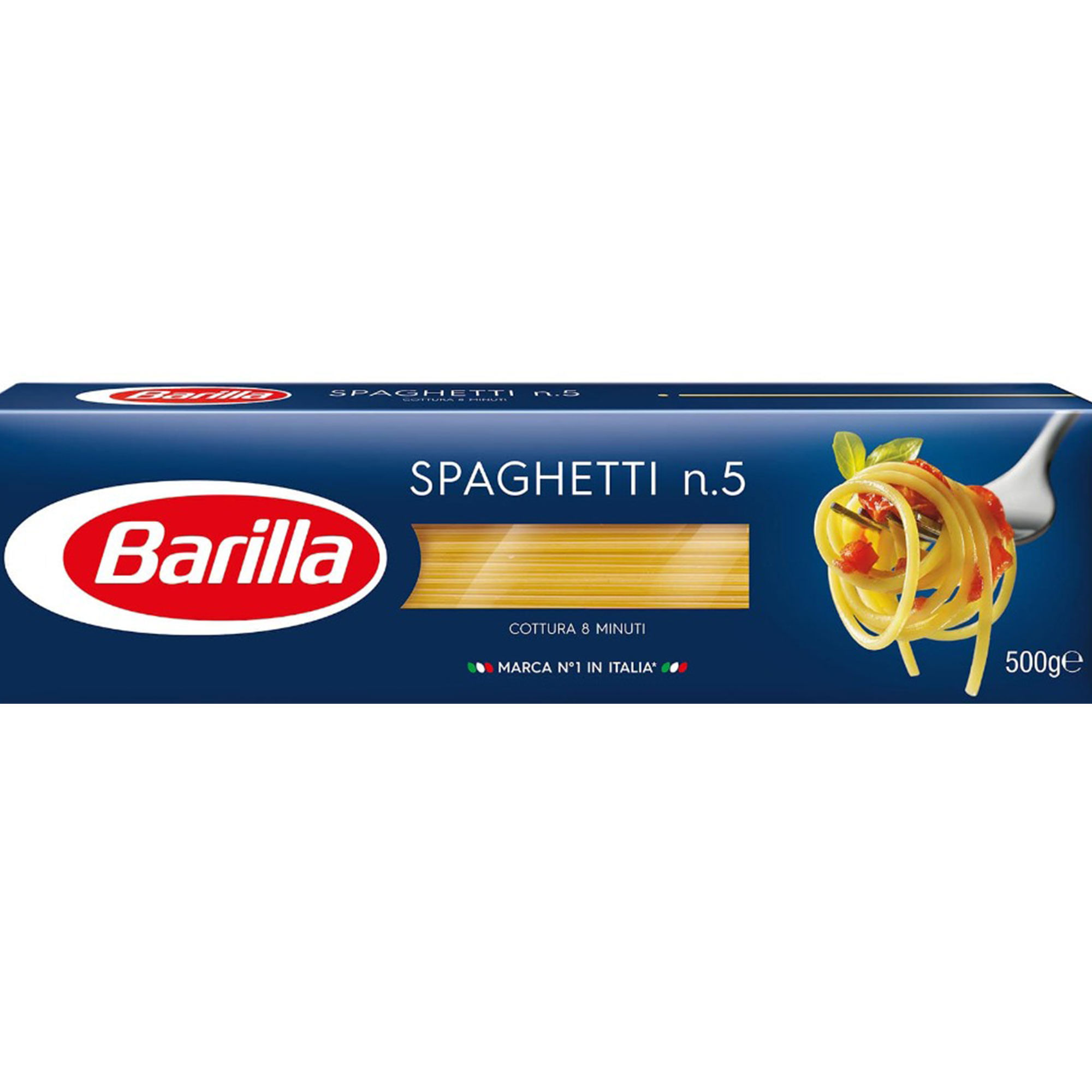 Fideos spaghetti Barilla n5 500 g.