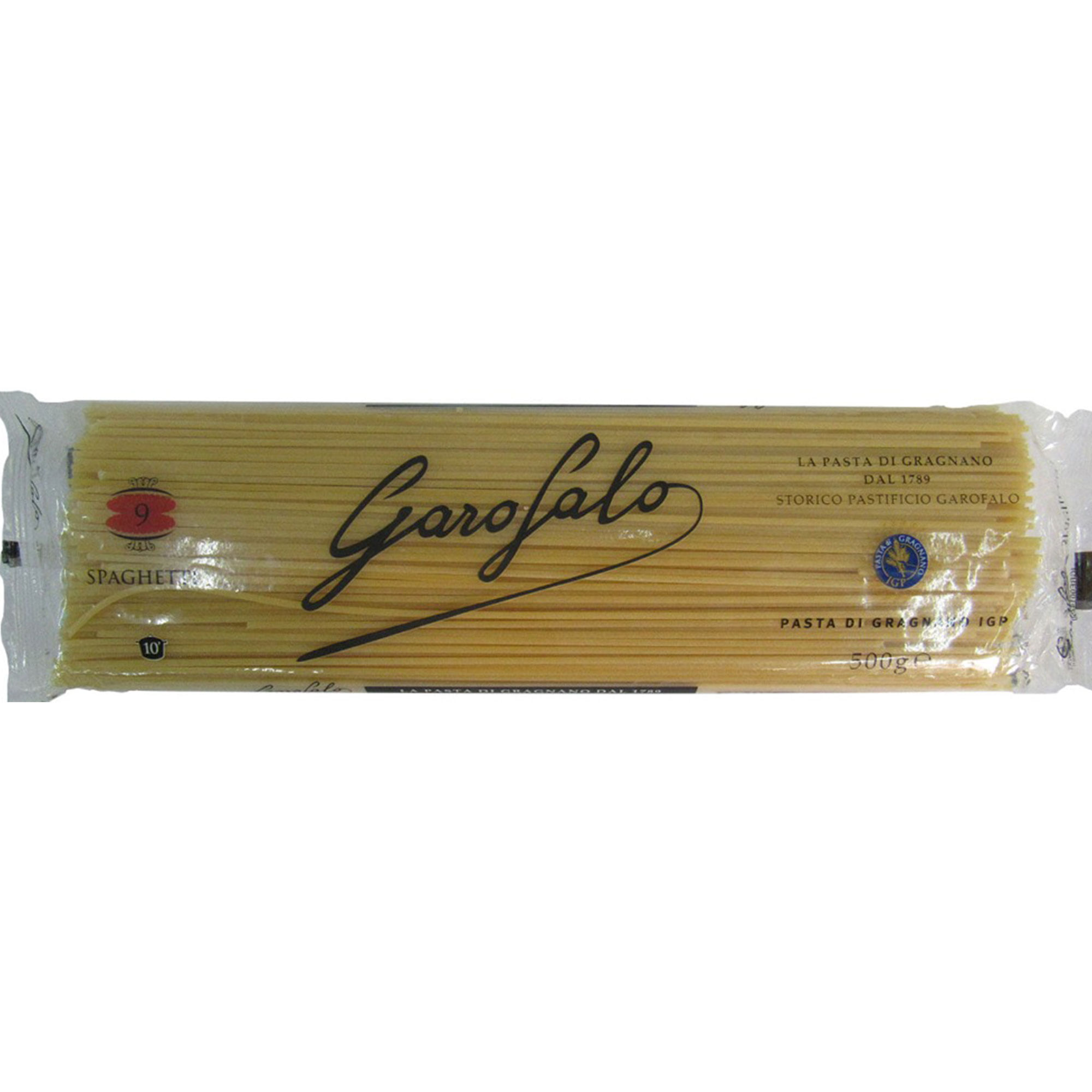 Fideos spaghetti Garofalo en bolsa 500 g.