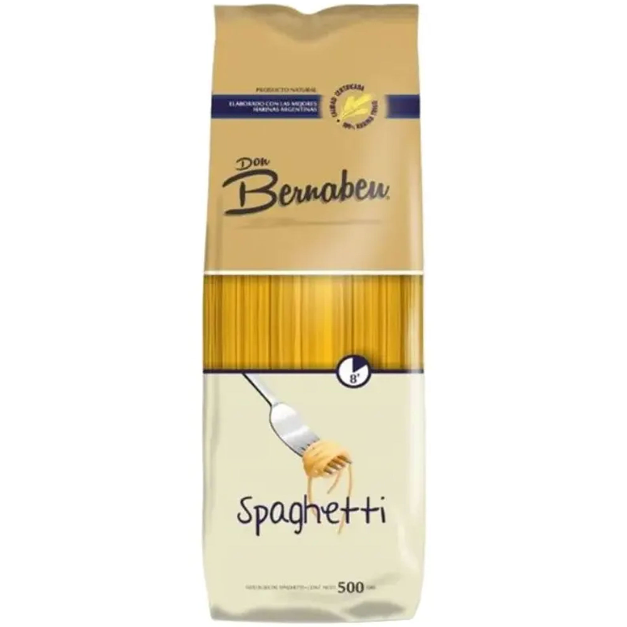 Fideos spaguetti Don Bernabeu 500 grs