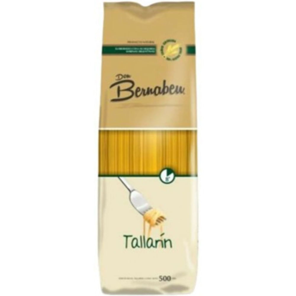Fideos tallarin Don bernabeu 500 g.