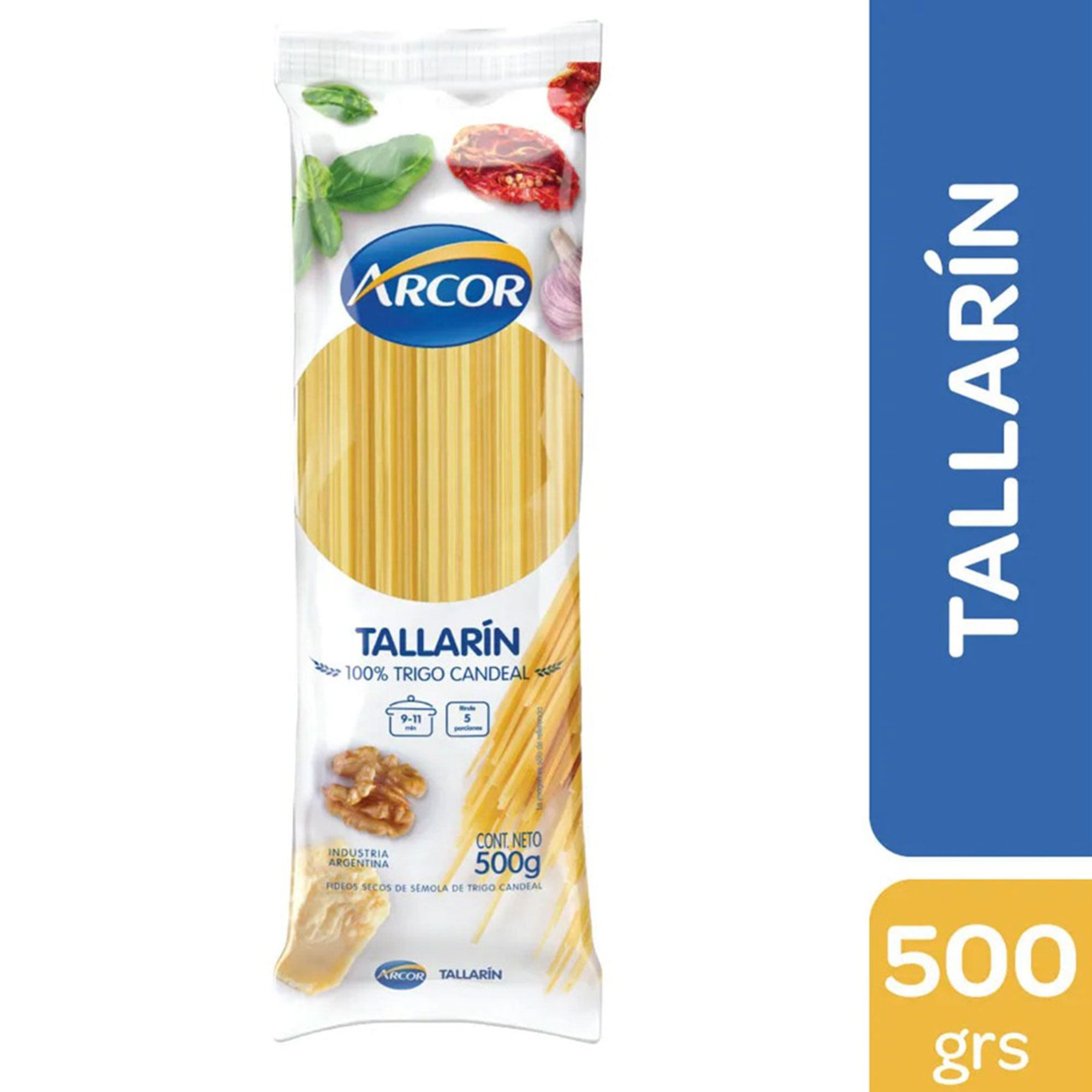 Fideos tallarín Arcor 500 grs