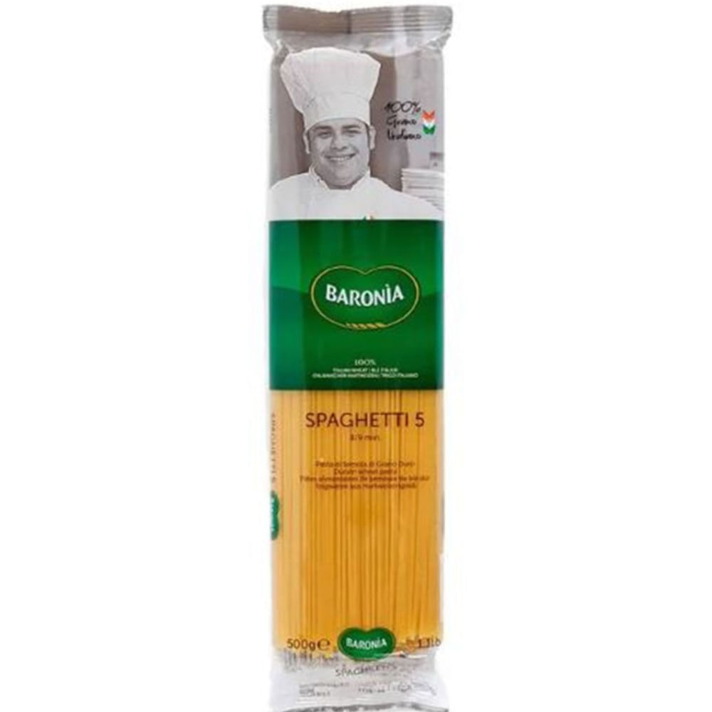 Fideos spaghetti Baronia 500 grs