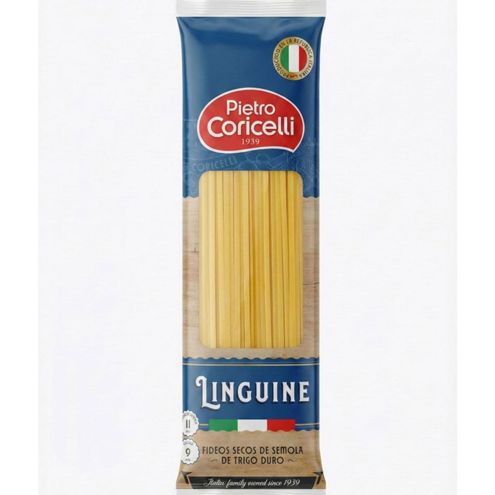Fideos linguine de semolina Pietro Coricelli 500 grs