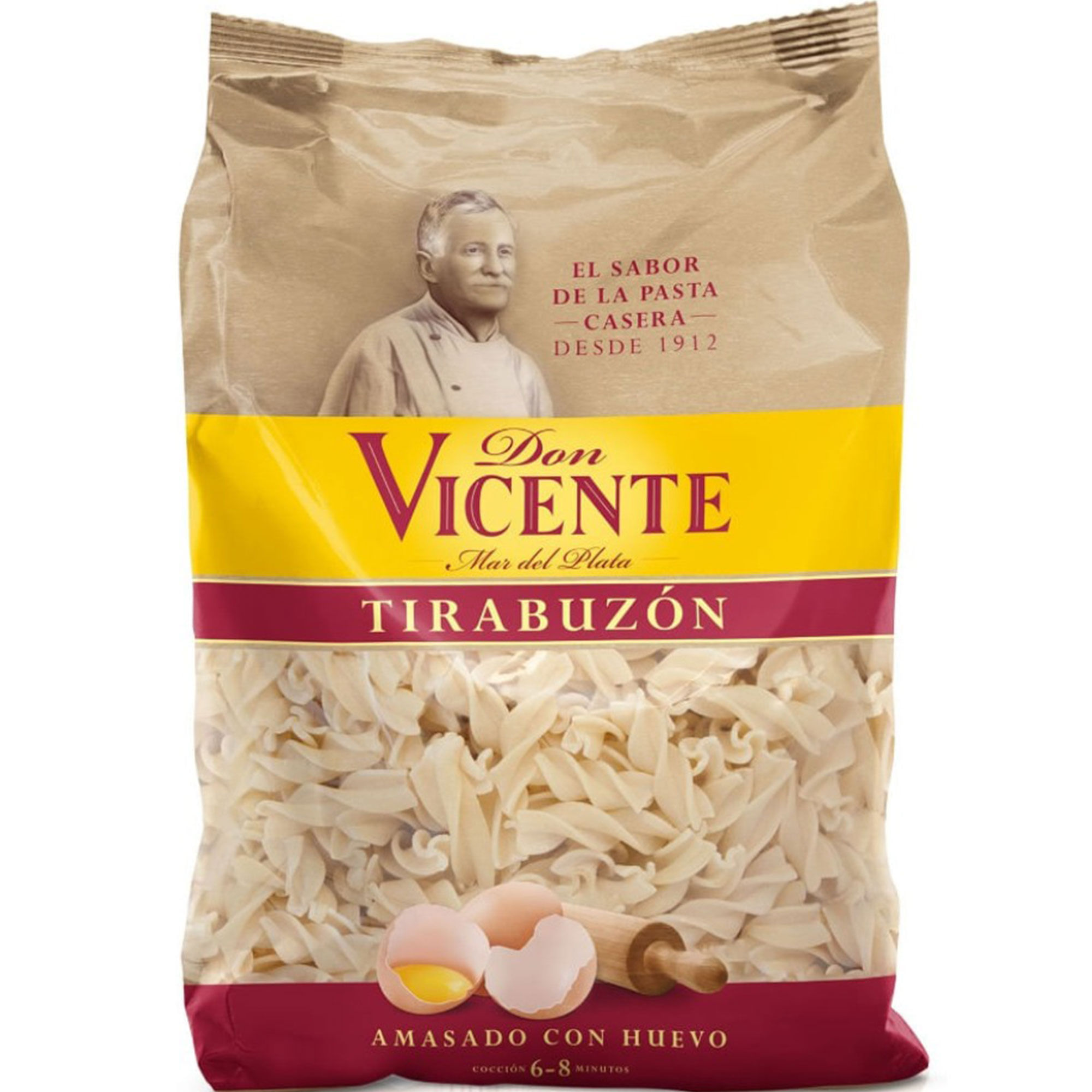 Fideos guiseros tirabuzones Don vicente 500 g.