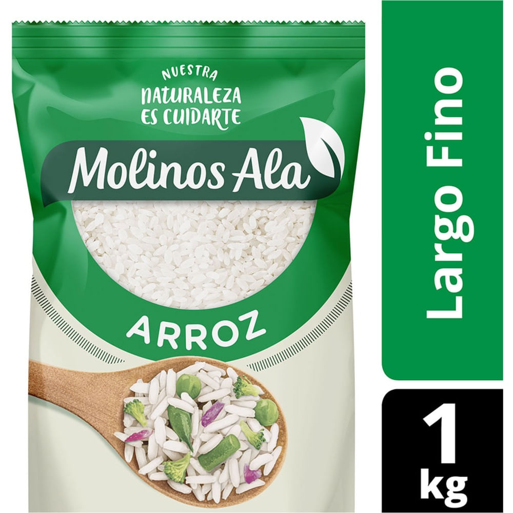 Arroz largo fino Molinos Ala 1 kg.