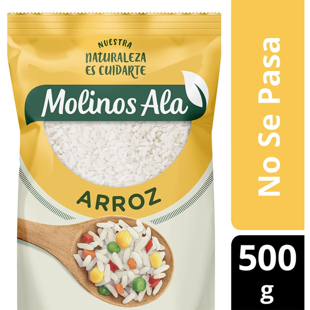 Arroz parboil Molinos Ala dorado 500 grs