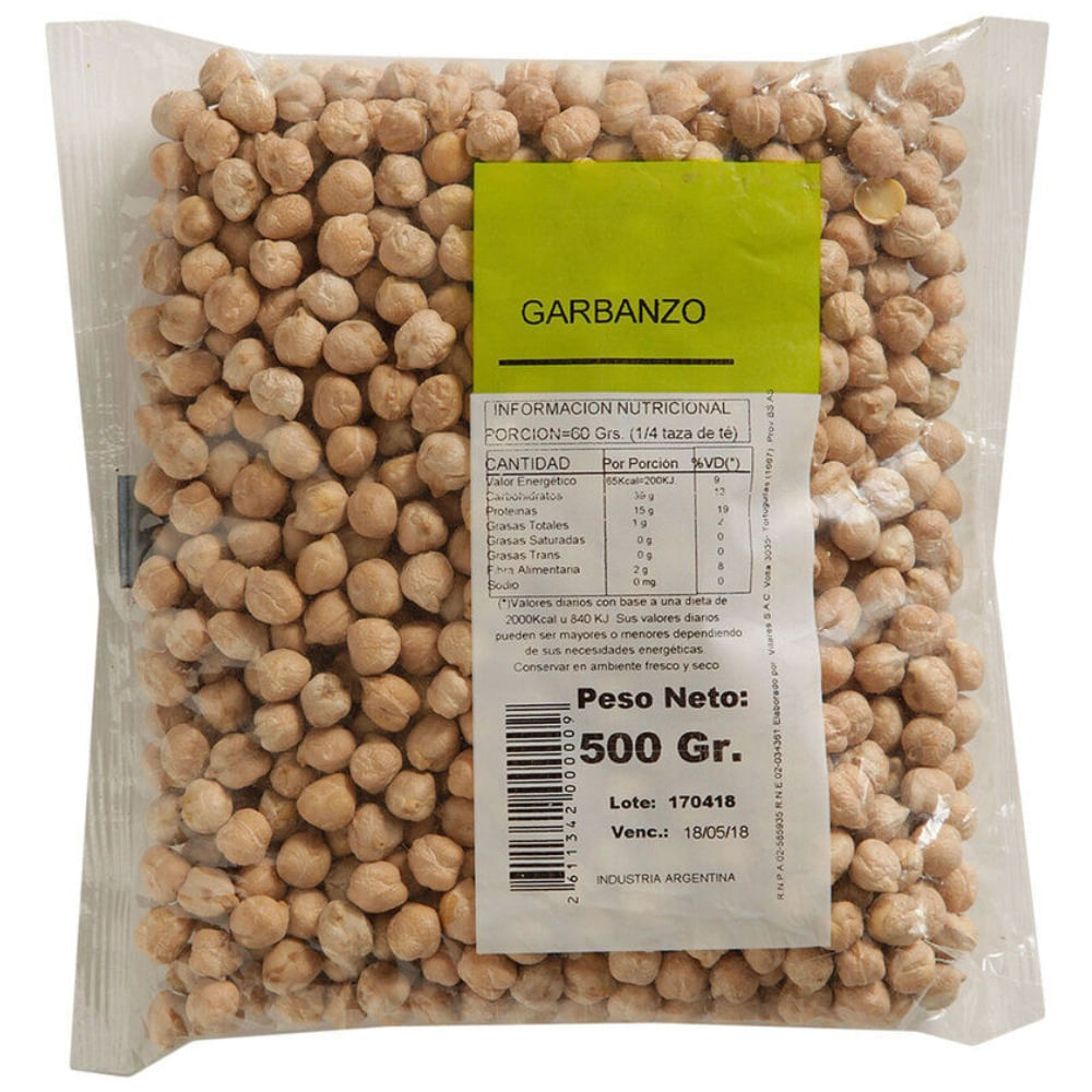 Garbanzos 500 g
