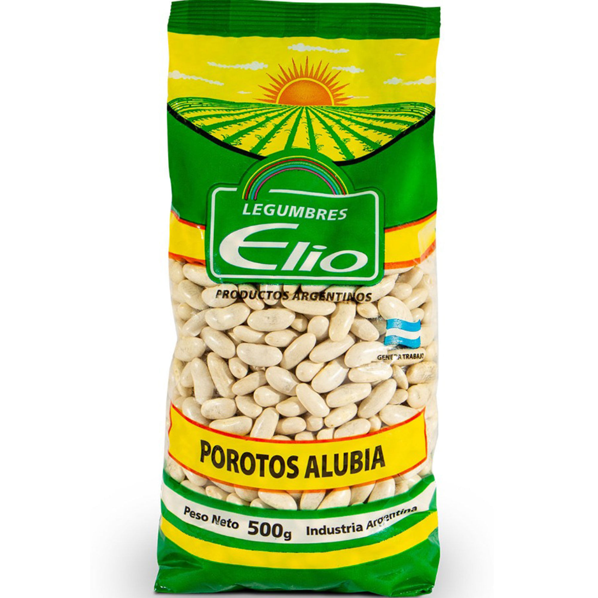 Porotos alubias Don Elio bolsa 500 g.