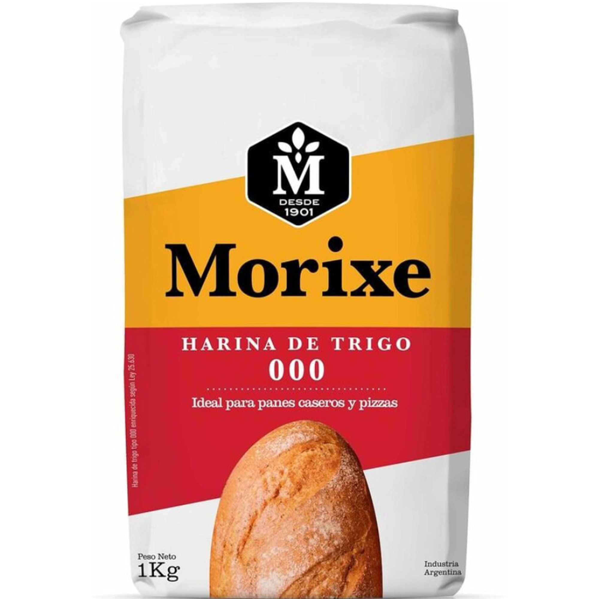 Harina de trigo Morixe 000 1 kg.