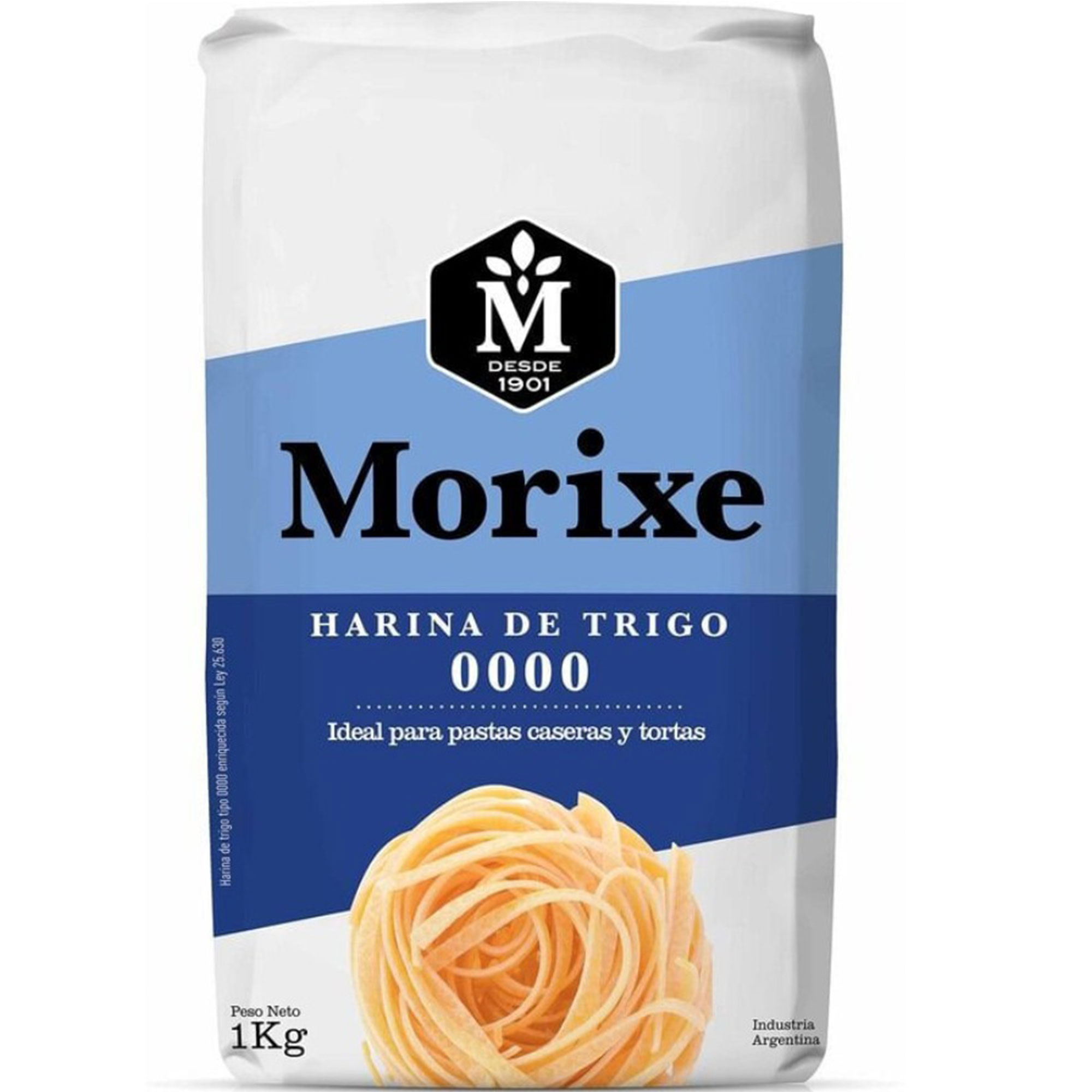 Harina de trigo Morixe 0000 1 kg.