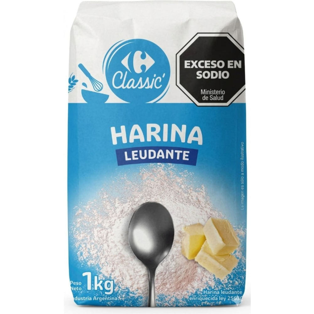 Harina leudante Carrefour Classic 1 kg