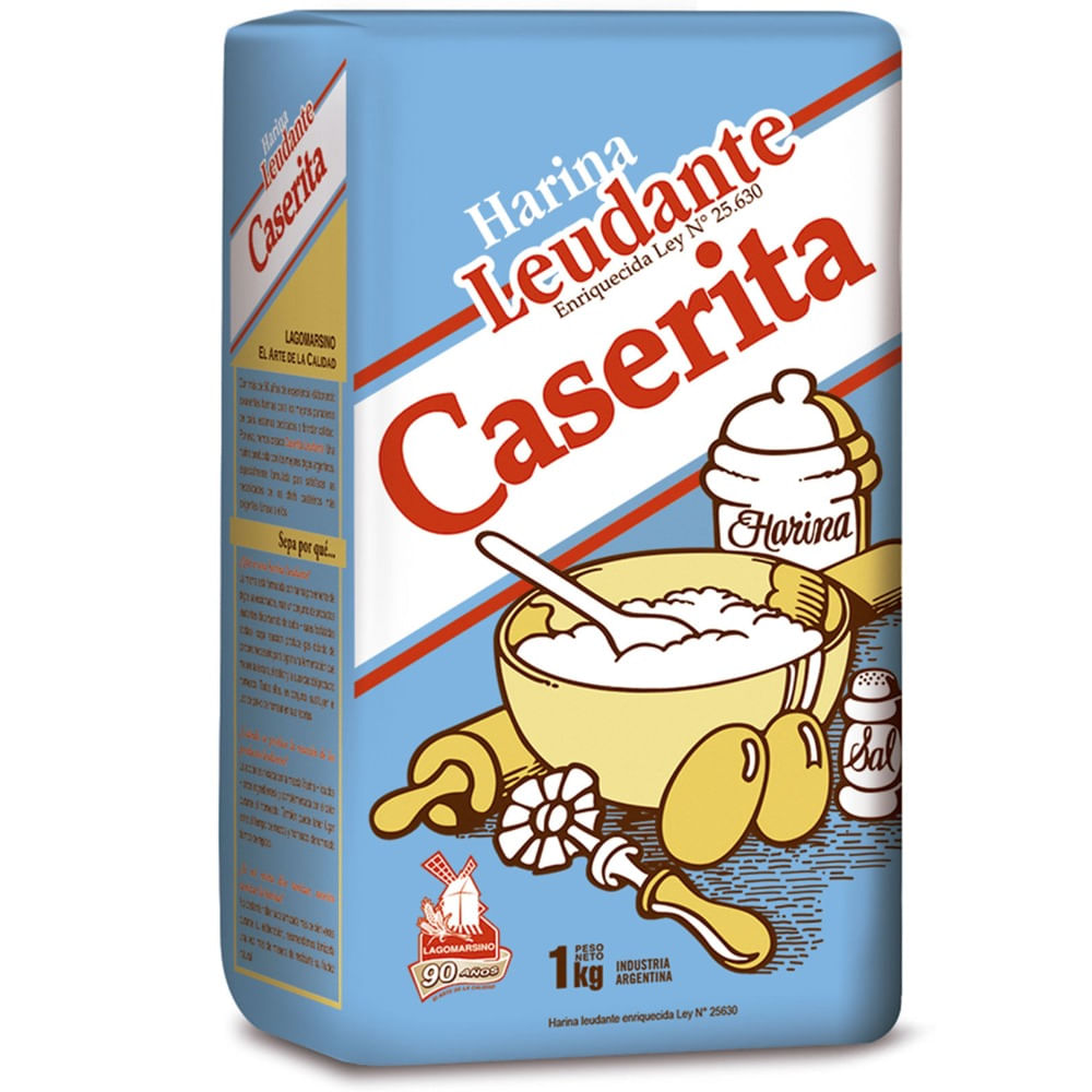 Harina leudante Caserita x 1 kg