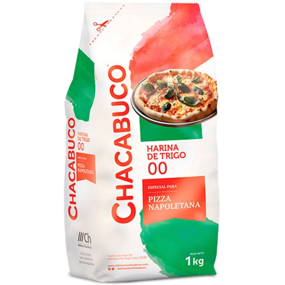 Harina de trigo 00 Chacabuco napolitana 1 kg