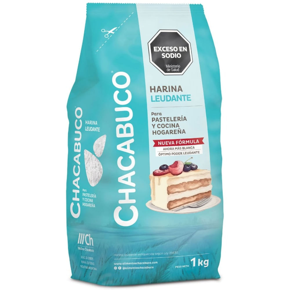 Harina leudante Chacabuco 1 kg