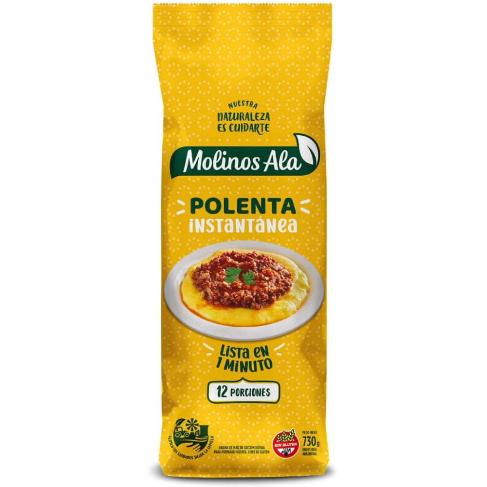 Polenta instantánea Molinos Ala 730 grs