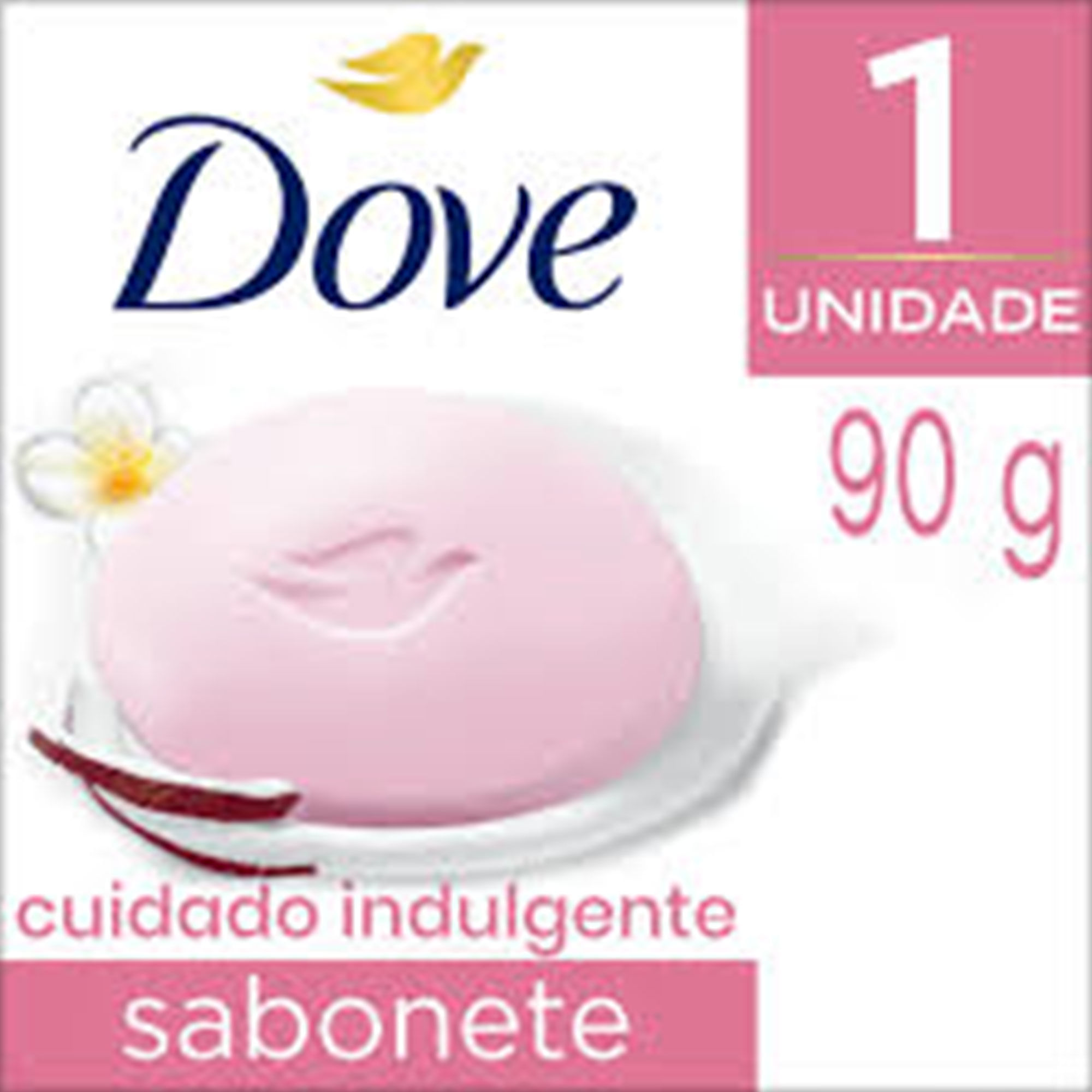 Jabón de tocador Dove leche de coco 90 g.