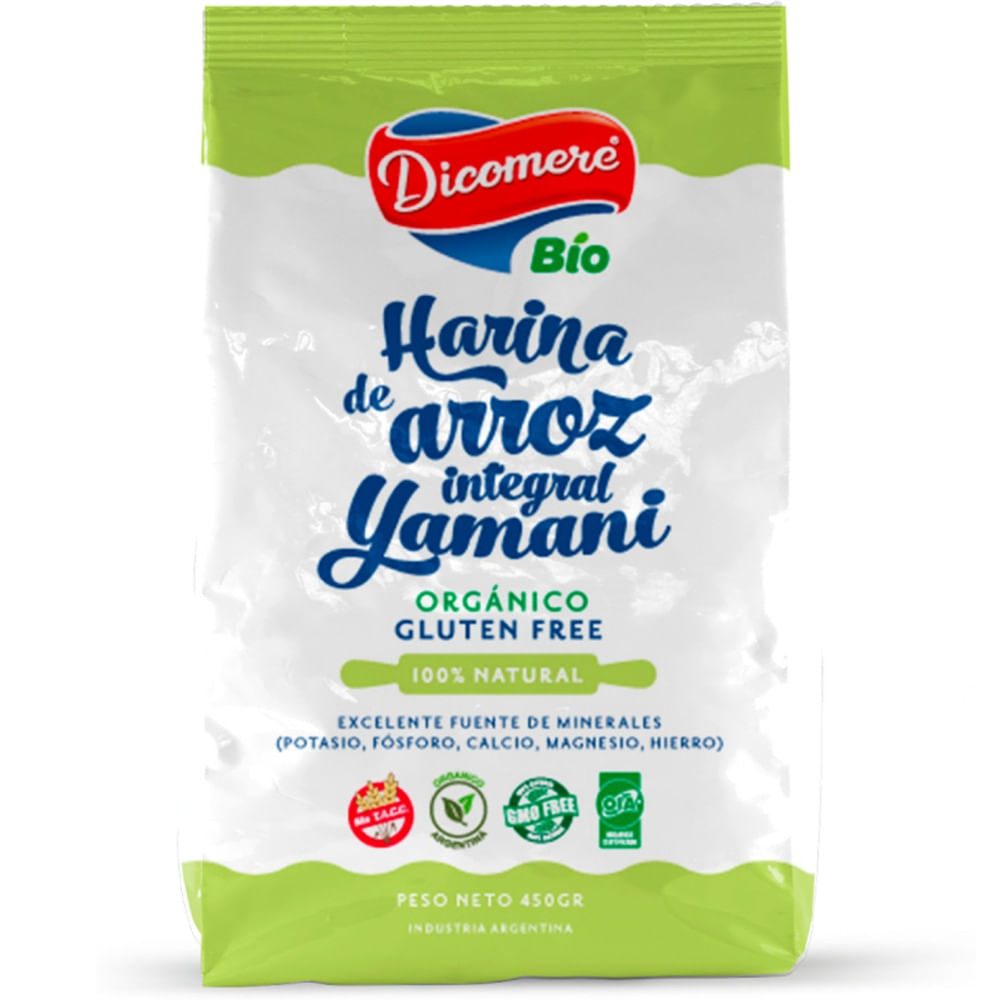 Harina de arroz yamani Dicomere 450 g.