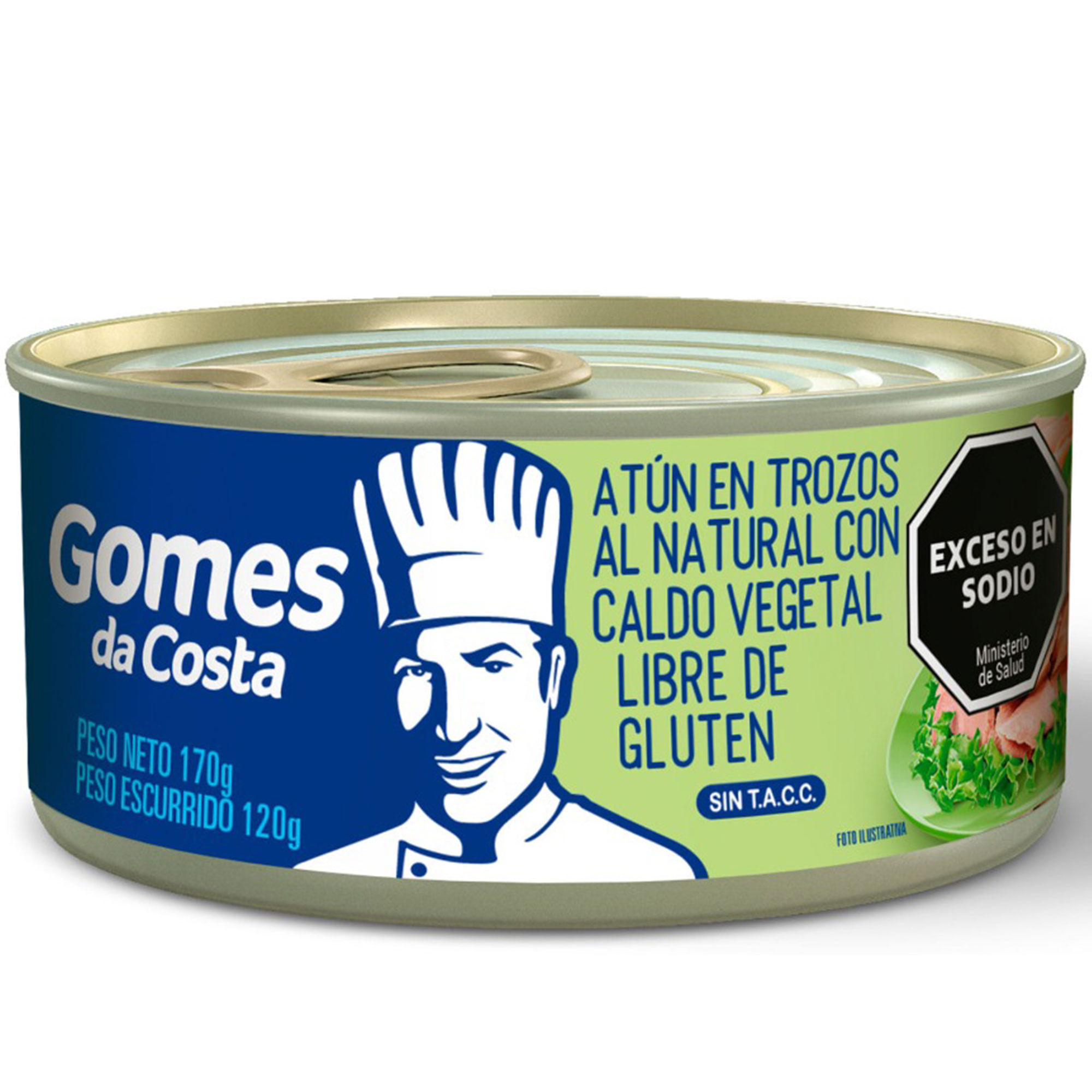 Atún en aceite Gomes da Costa lomitos 170 grs
