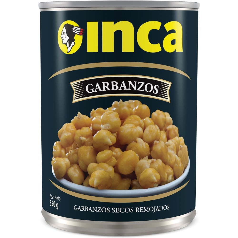 Garbanzos secos remojados Inca 350 g.