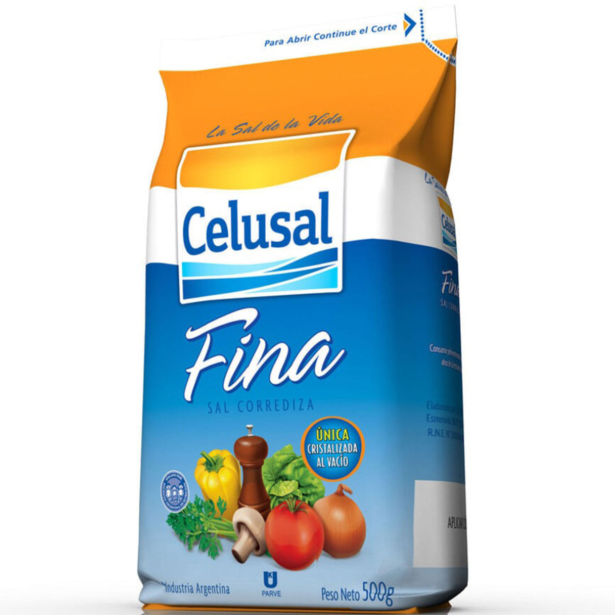 Sal fina Celusal paquete 500 g.